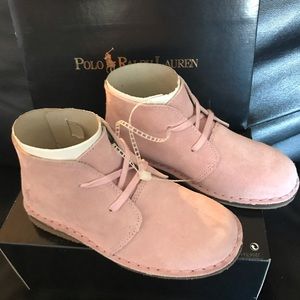 POLO Ralph Lauren Kids Girls Carl Chukka Boot 9.5